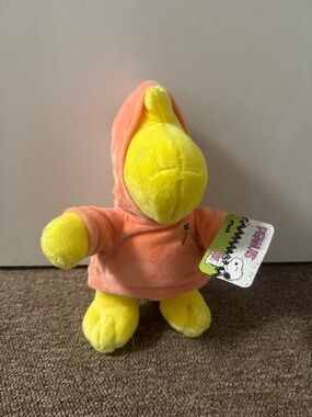 2025 Easter Peanuts Woodstock Wit Carrot Hoodie Plush 11.5 In NWT CVS Exclusive